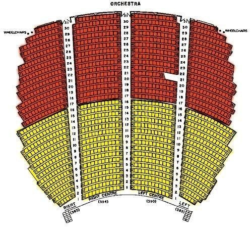 Nokia Center Seating Chart